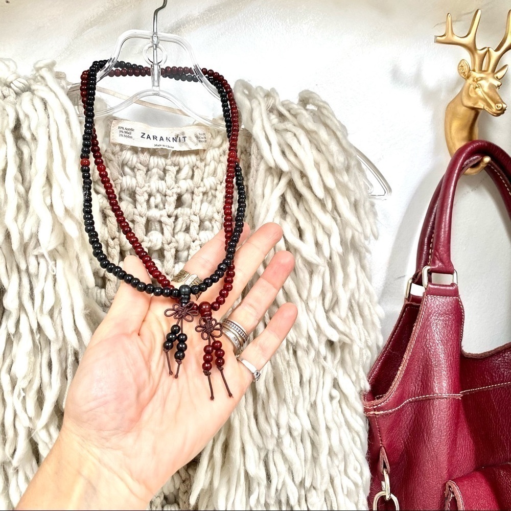 BOHO wooden stretchy wooden beads interchangeable✨